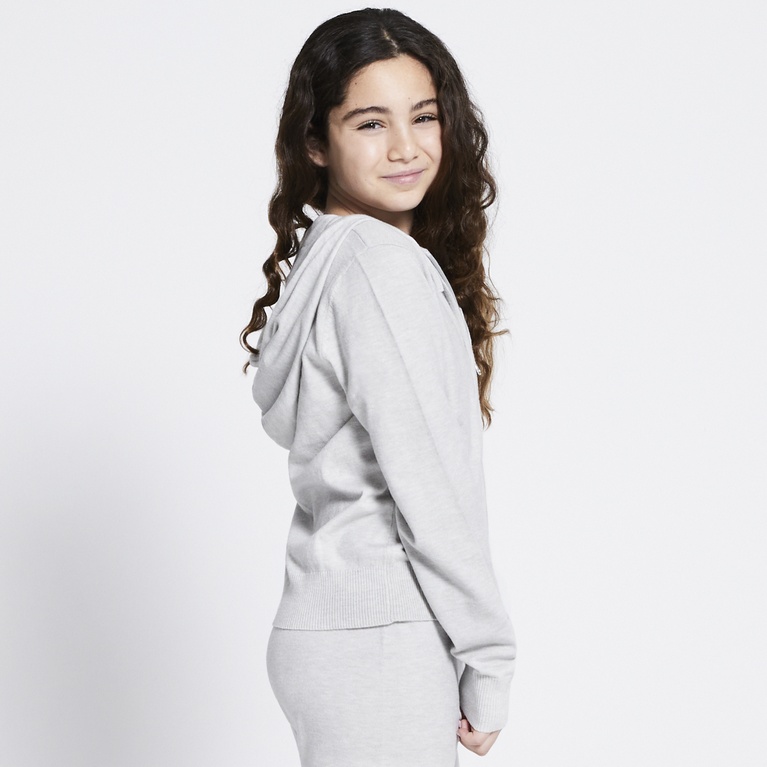 Knit zip hoodie "Jennifer star"